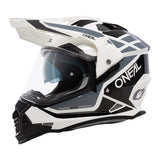 ONEAL 27 SIERRA HELM R - GLOSS WHT/BLK/GRY