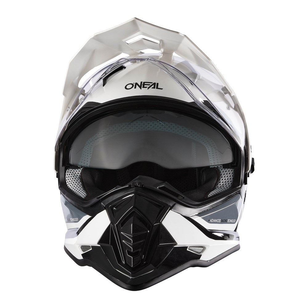 ONEAL 27 SIERRA HELM R - GLOSS WHT/BLK/GRY