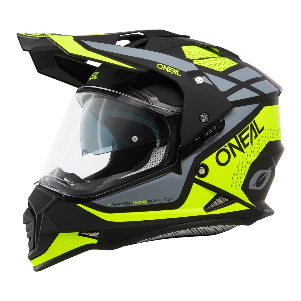 ONEAL 27 SIERRA HELM R - MATTE N-YEL/BLK/GRY