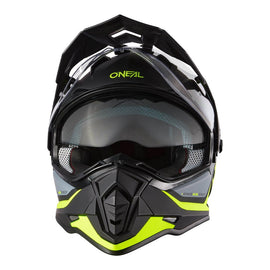 ONEAL 27 SIERRA HELM R - MATTE N-YEL/BLK/GRY