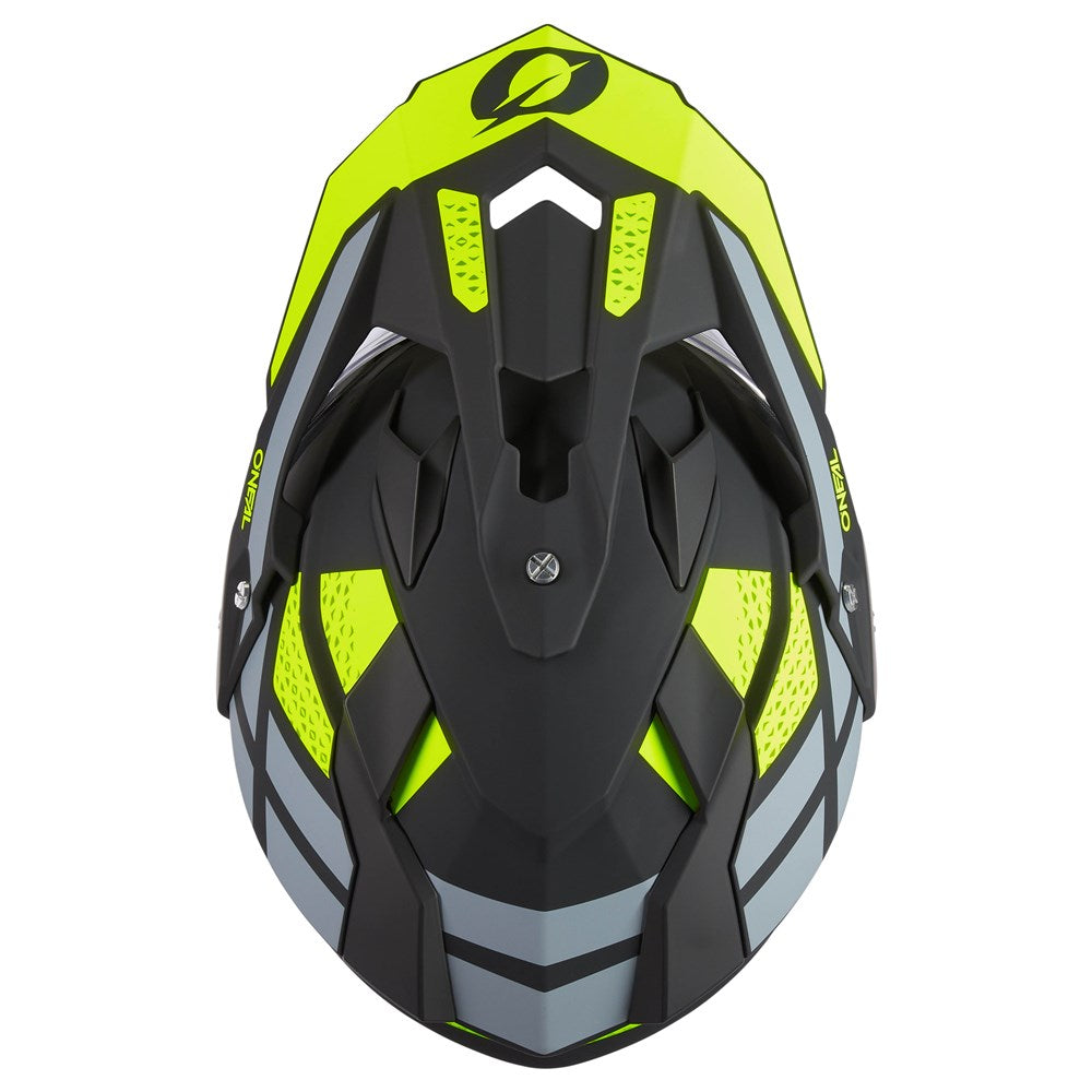 ONEAL 27 SIERRA HELM R - MATTE N-YEL/BLK/GRY