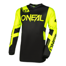 Oneal 2024 Element Racewear V.24 Black/Neon Yellow Jersey