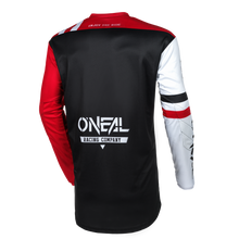 Load image into Gallery viewer, Oneal 2024 Element Warhawk V.24 Black/White/Red Youth Jersey
