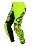 Oneal 2023 Element Attack V.23 Neon Yellow/Black Youth Pants