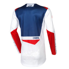 Oneal 2024 Hardwear Air Slam V.24 White/Blue/Red Jersey