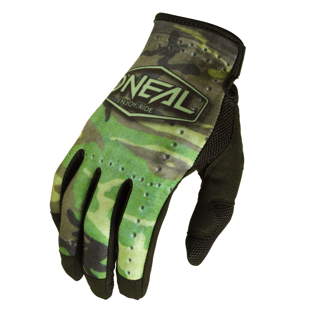 Oneal 2024 Mayhem Camo V.22 Black/Green Gloves