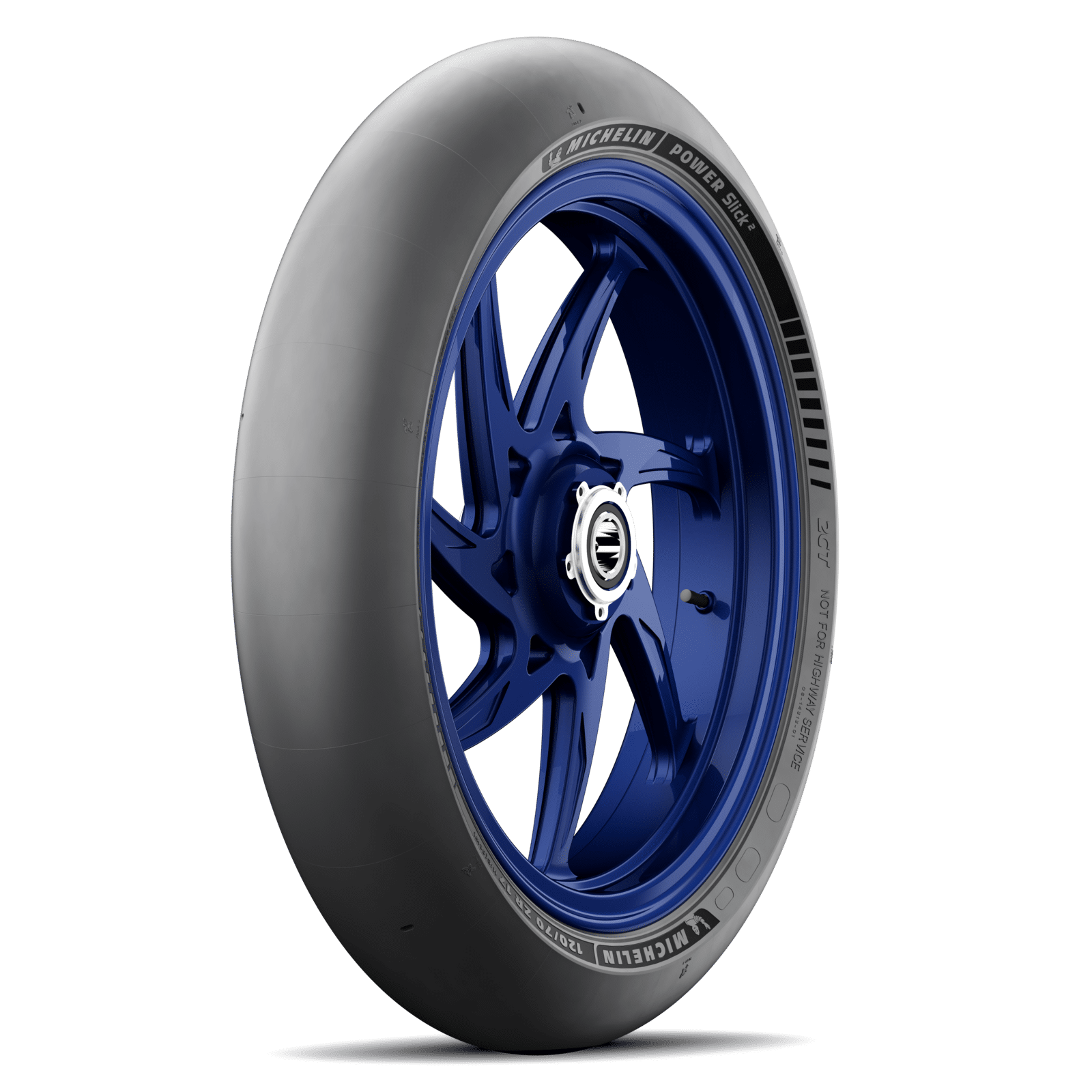 Michelin Power Slick 2 Front Tyre 120/70 ZR-17 58W Tubeless