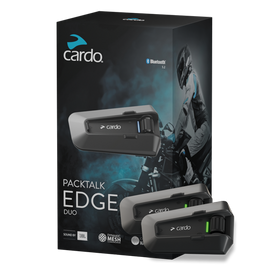 Cardo PACKTALK EDGE (JBL Audio) Bluetooth Intercom - DUO KIT