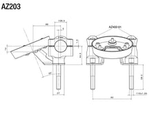 Load image into Gallery viewer, Rizoma Handlebar Risers with Gauge