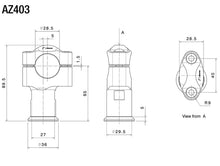 Load image into Gallery viewer, Rizoma Handlebar Conical Adapter