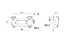 Load image into Gallery viewer, Rizoma Handlebar Clamp