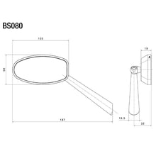 Load image into Gallery viewer, Rizoma Dynamic Black Mirror