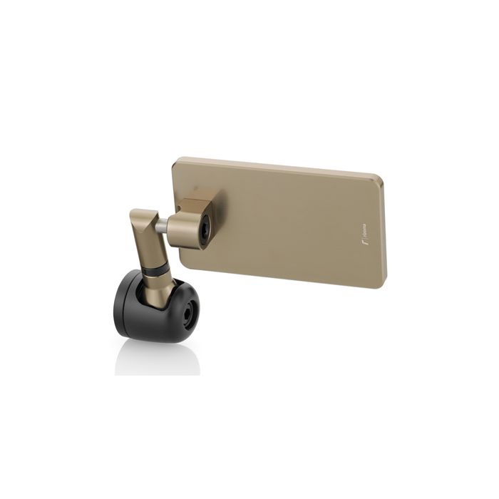 Rizoma Quantum End Bar Bronze End Mirror