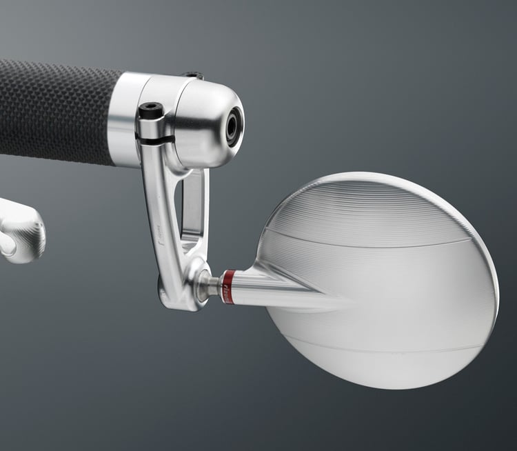 Rizoma Spy-Arm 80 Silver Mirror