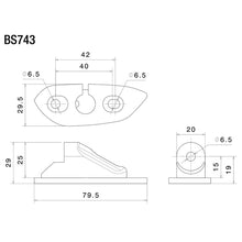 Load image into Gallery viewer, Rizoma BS743B Single Mirror Adapter