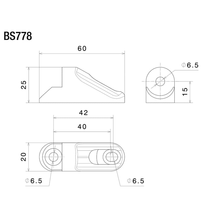 Rizoma BS778B Single Mirror Adapter