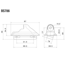 Load image into Gallery viewer, Rizoma BS786B Single Mirror Adapter