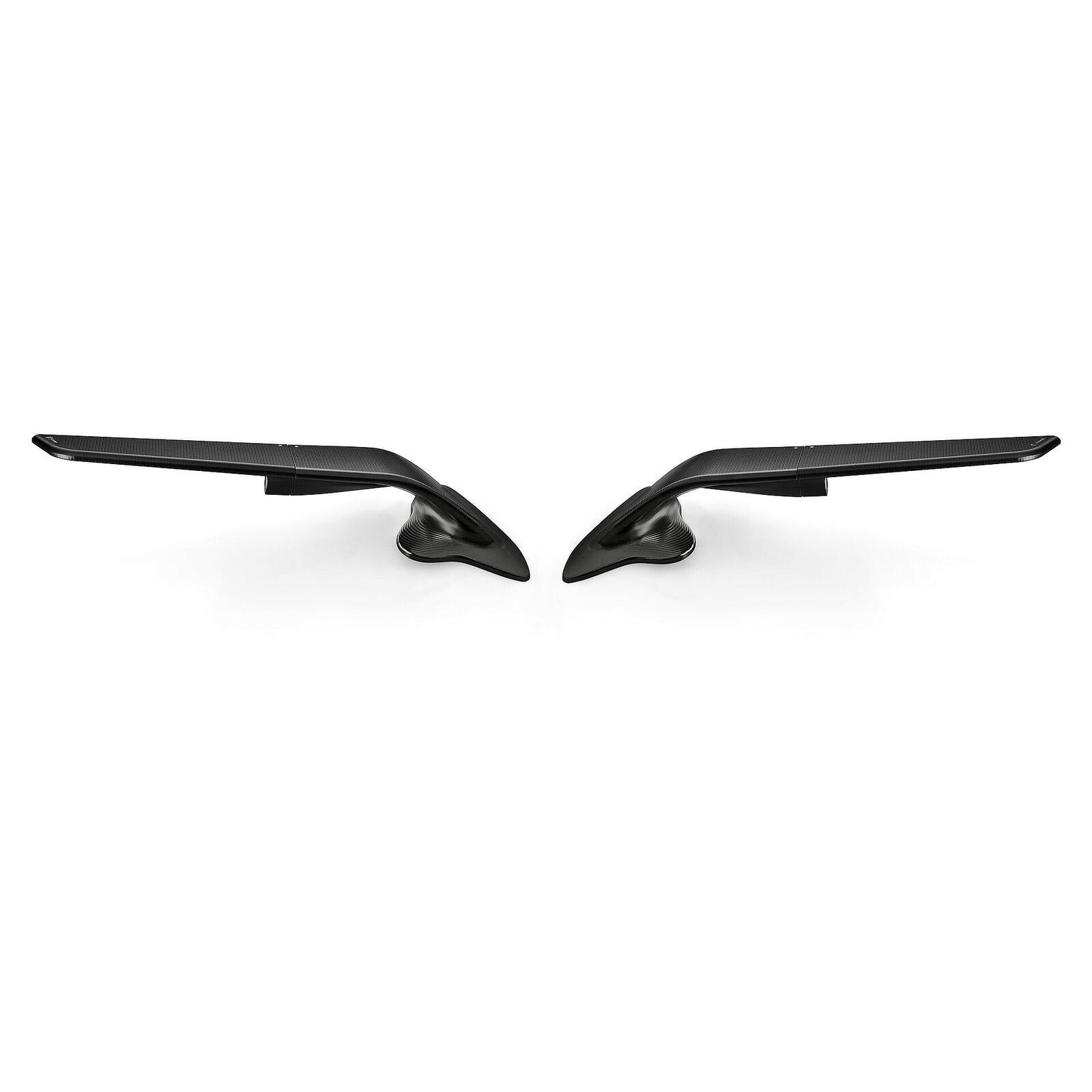 Rizoma Stealth Mirrors Black for Yamaha R6/R7 17-23 (Pair) R-BSS020B