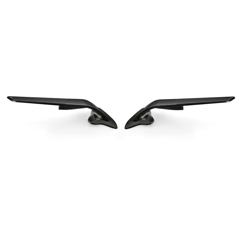 Rizoma Stealth Mirrors Black for Yamaha R6/R7 17-23 (Pair) R-BSS020B