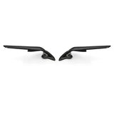 Rizoma Stealth Mirrors Black for Yamaha R6/R7 17-23 (Pair) R-BSS020B