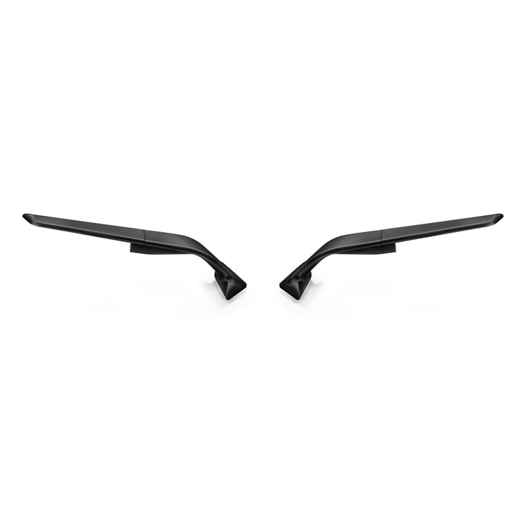 Rizoma Stealth Left & Right Mirrors Pair For Yamaha R1 2020-2021 - Black