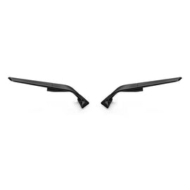 Rizoma Stealth Left & Right Mirrors Pair For Yamaha R1 2020-2021 - Black