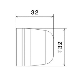 Rizoma Proguard Bar End Finisher