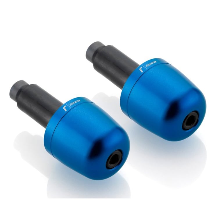 Rizoma 22mm Handlebars Blue Bar Ends