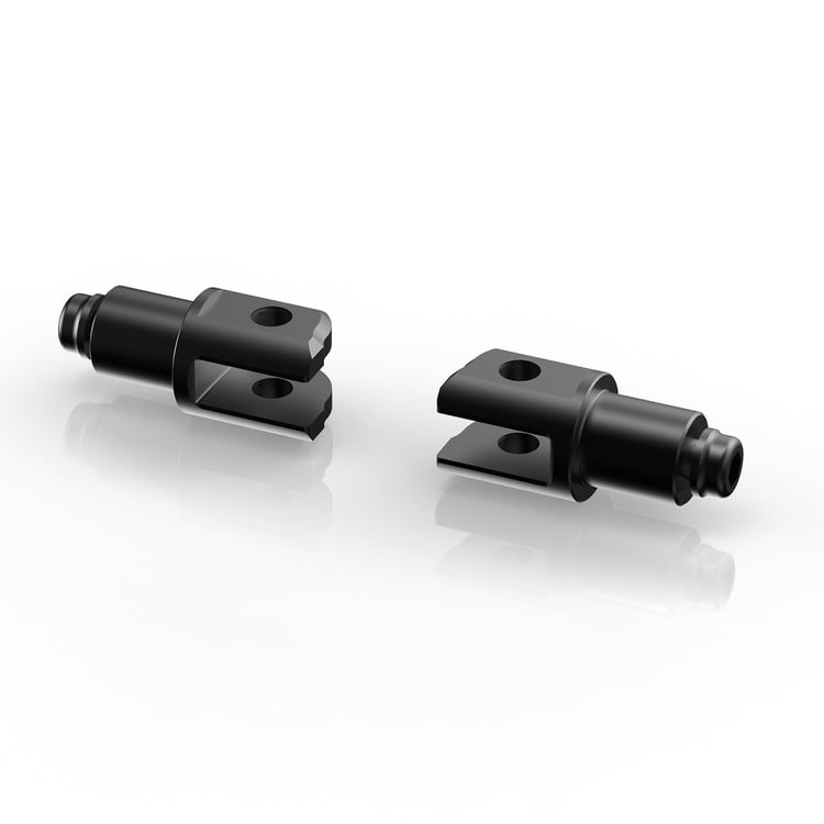 Rizoma PE650B Peg Adaptors for Rizoma Footpegs