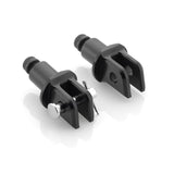 Rizoma PE679B Peg Adaptors for Rizoma Footpegs