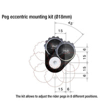 Load image into Gallery viewer, Rizoma PE715B Peg Adaptors for Rizoma Footpegs