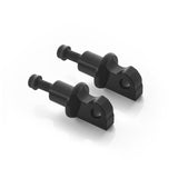 Rizoma PE734BS Peg Adaptors for Rizoma Footpegs