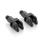 Rizoma PE792B Peg Adaptors for Rizoma Footpegs