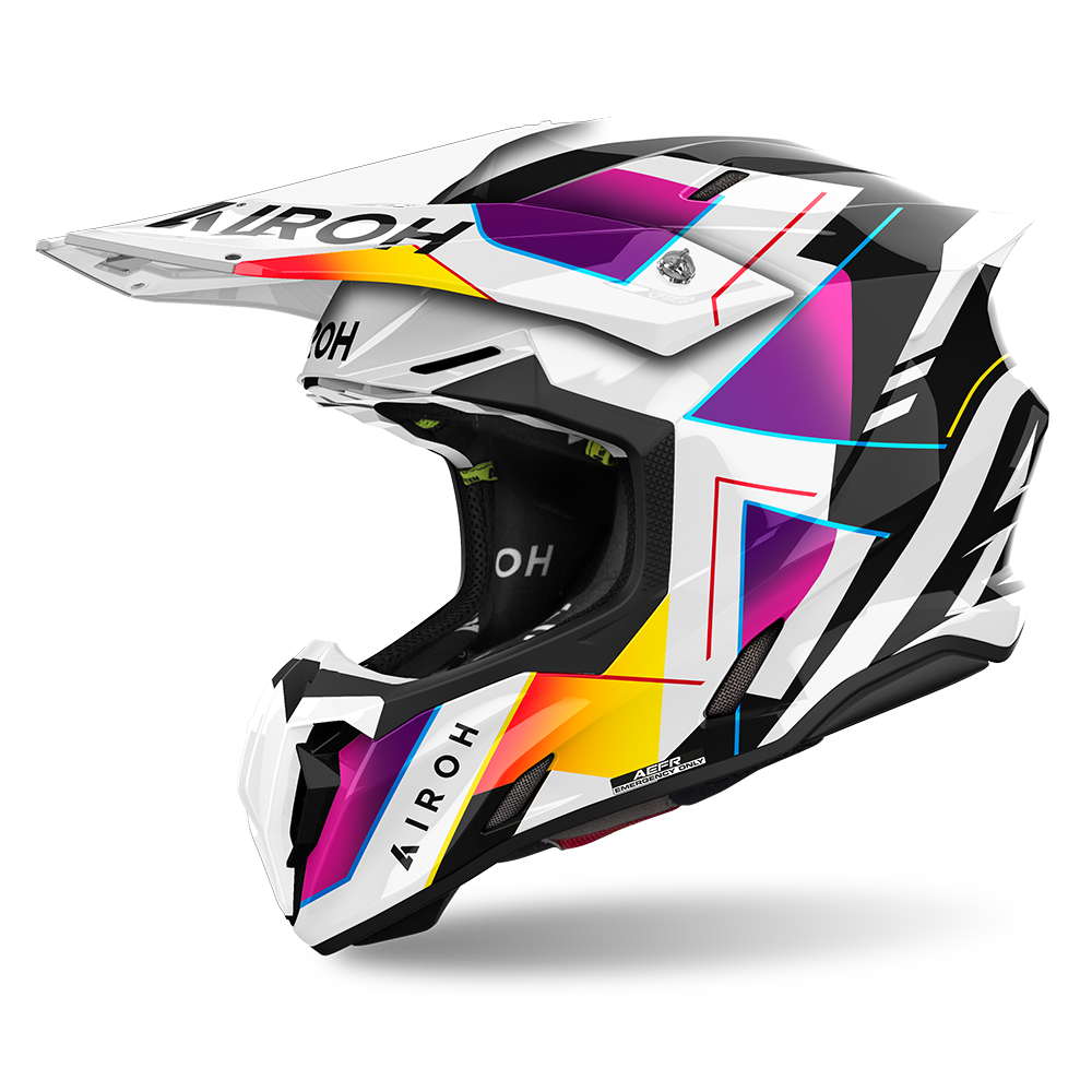 Airoh Twist 3.0 Helmet - Rainbow Gloss