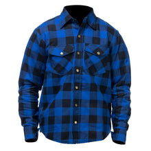 Load image into Gallery viewer, Rjays Regiment Flannel Shirt - Blue/Black