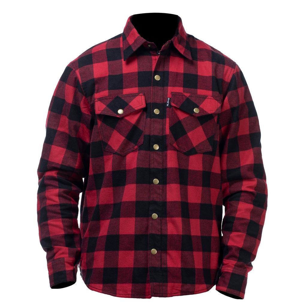 Rjays Regiment Flannel Shirt - Red/Black