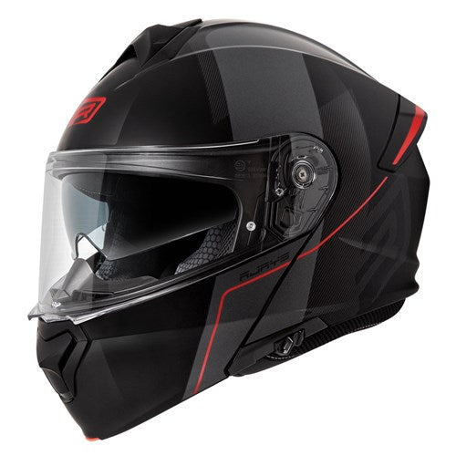 RJAYS TOURTECH V HELM STRIVE BLK/GRY/RED