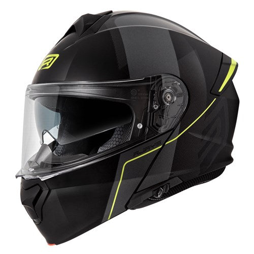 RJAYS TOURTECH V HELM STRIVE BLK/GRY/YLW