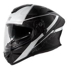 Load image into Gallery viewer, RJAYS APEX IV HELM RAKER BLK/WHT