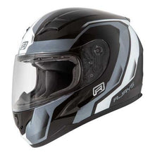 Load image into Gallery viewer, Rjays Grid Helmet - Gloss Black/White