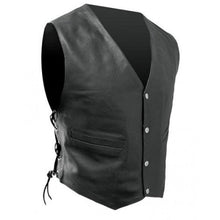 Load image into Gallery viewer, Rjays Lace-Up Leather Vest