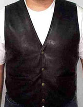 Load image into Gallery viewer, Rjays Cruiser Men&#39;s Leather Vest