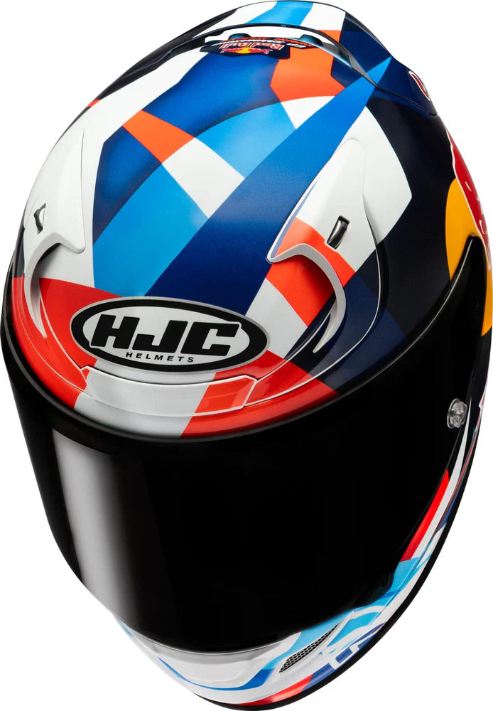 HJC RPHA 12 Helmet - Red Bull Misano GP2 MC-21