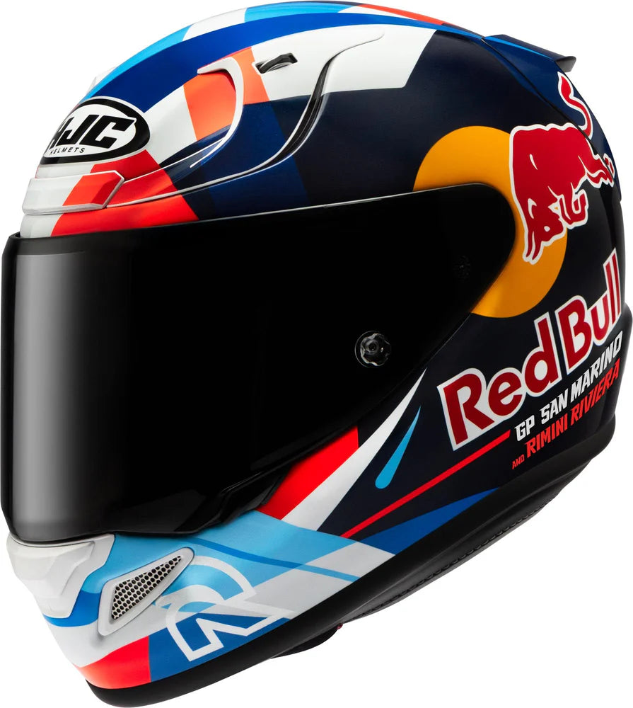 HJC RPHA 12 Helmet - Red Bull Misano GP2 MC-21