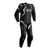 RST Tractech Evo 4 Black and White One Piece Leather Suit