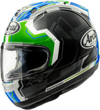 Arai RX-7V Evo JR 65 Green Helmet
