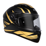 RXT 825 Street 2 Asphalt Matte Black/Gold Helmet