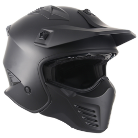 RXT Warrior 2 Solid Matte Black Helmet