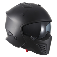 Load image into Gallery viewer, RXT Warrior 2 Solid Matte Black Helmet