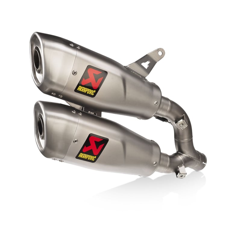 Akrapovic Ducati Monster Titanium Slip On Exhaust